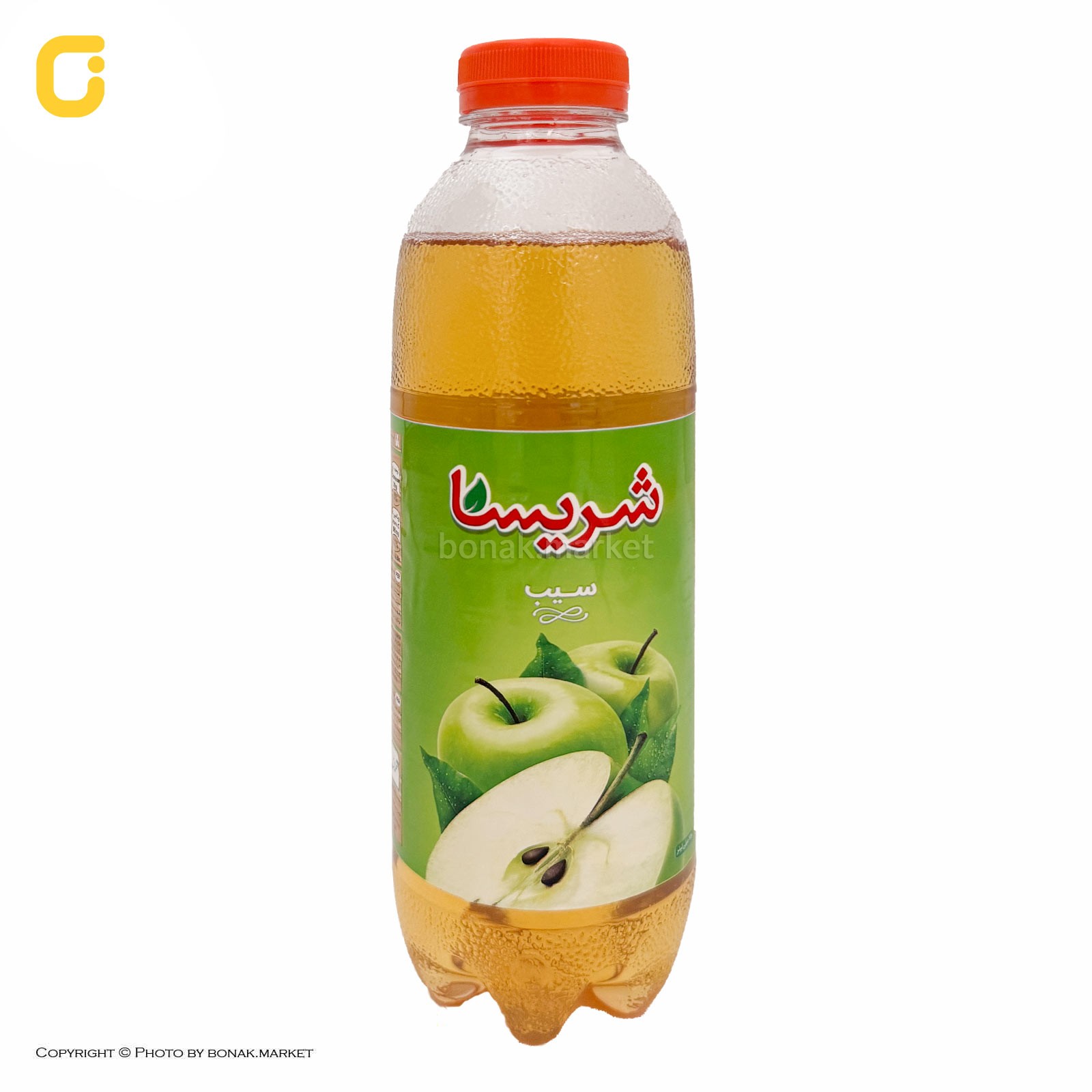 آبمیوه بطری سیب شریسا 130فروش
