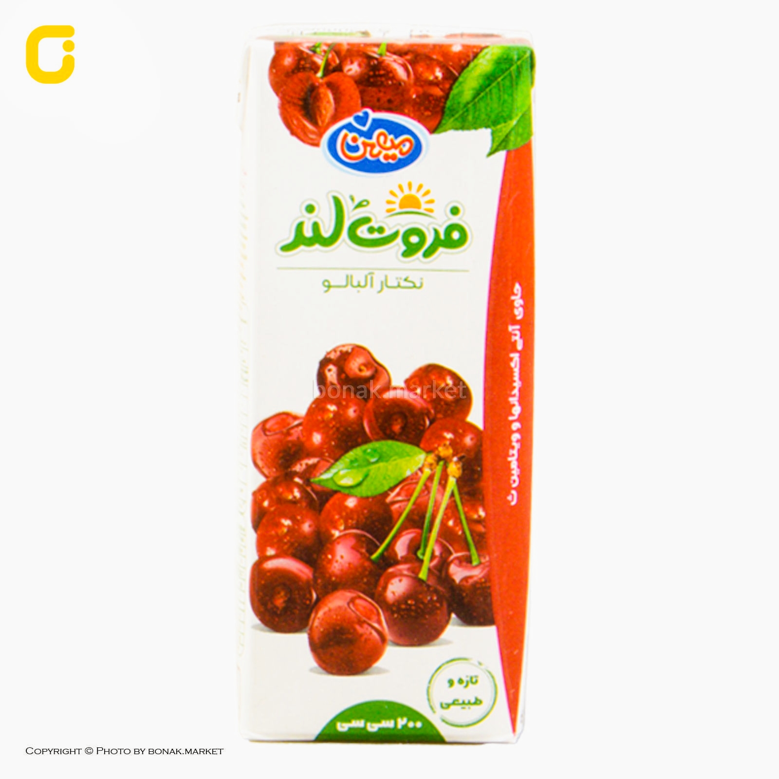 آبمیوه کوچک آلبالو میهن 54ف