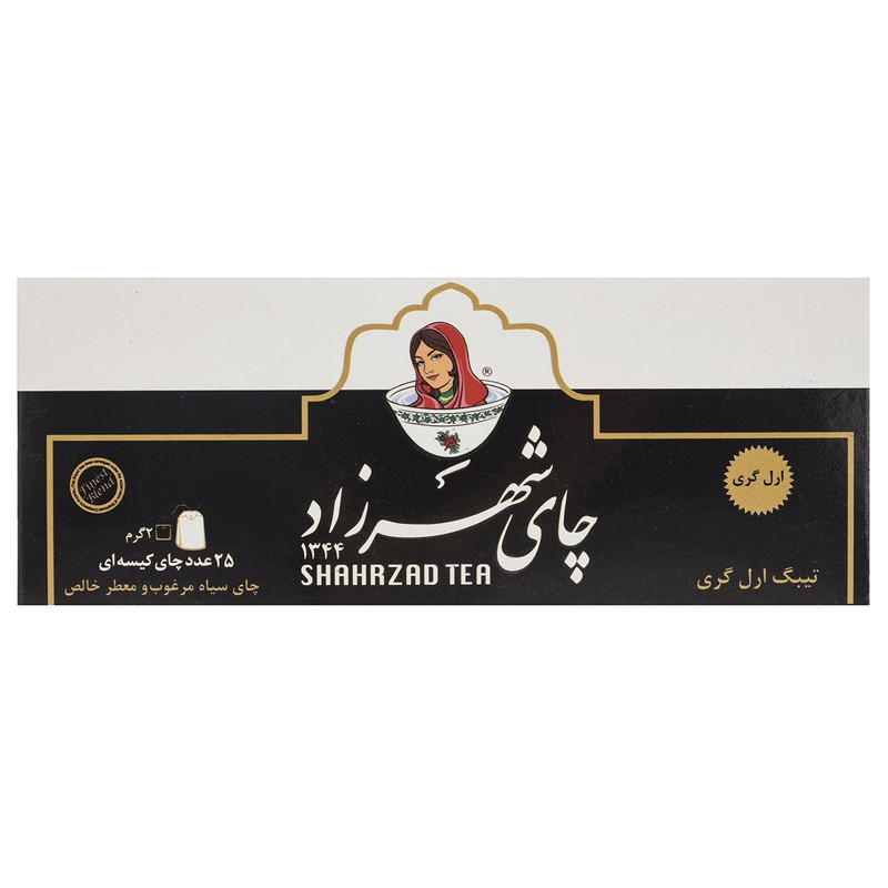 چای تی بگ عطری شهرزاد 128ف