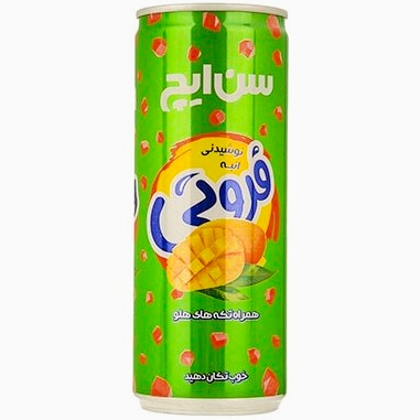 آبمیوه قوطی انبه سن ایچ 75فروش